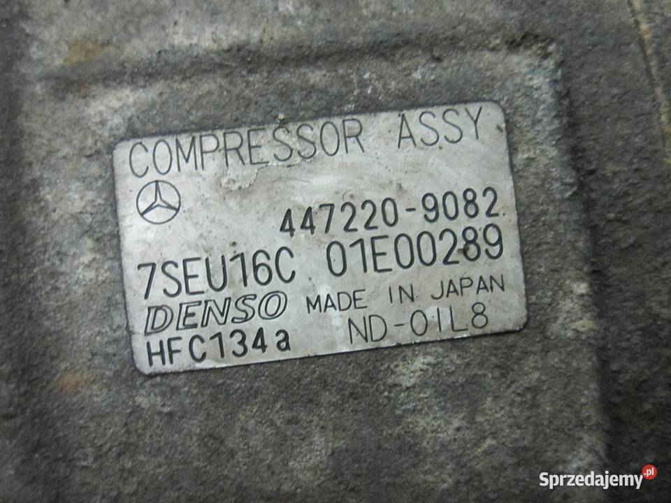 MERCEDES E 18 271941 163 03r sprężarka