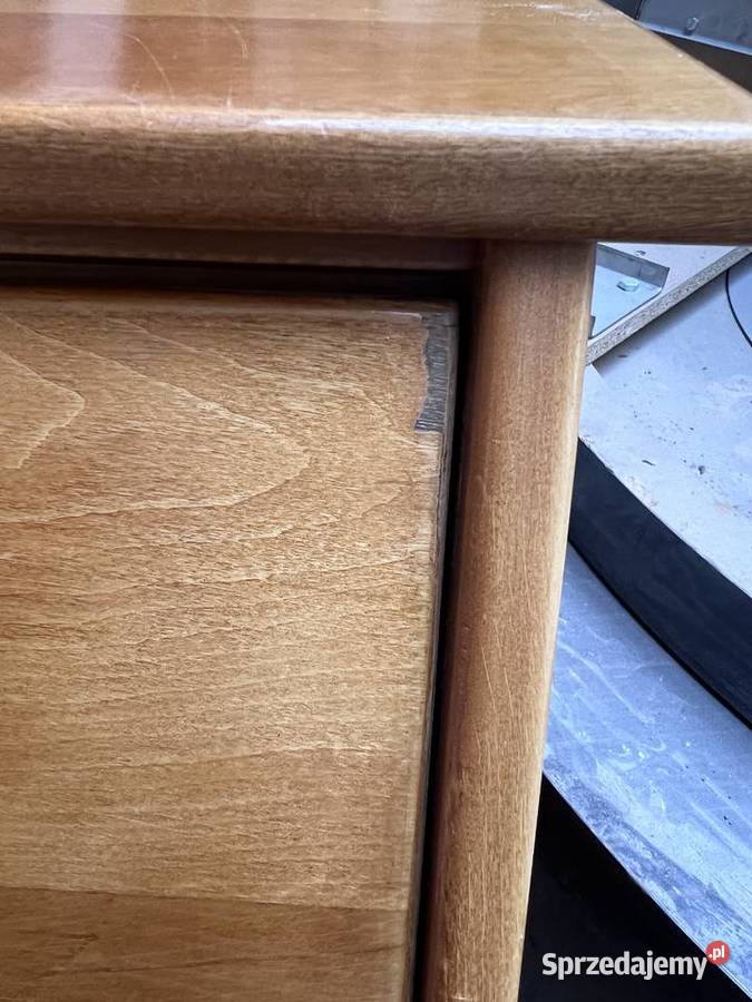 Sekretarzyk drewniany tanio 99 sztuka 2 sztuki Rawicz sprzedam