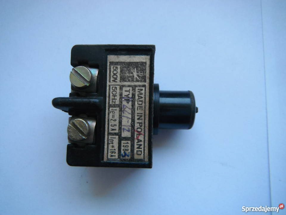 Przycisk sterowniczy typ N2271z 500V 50Hz 25A Elektronika Chlewiska