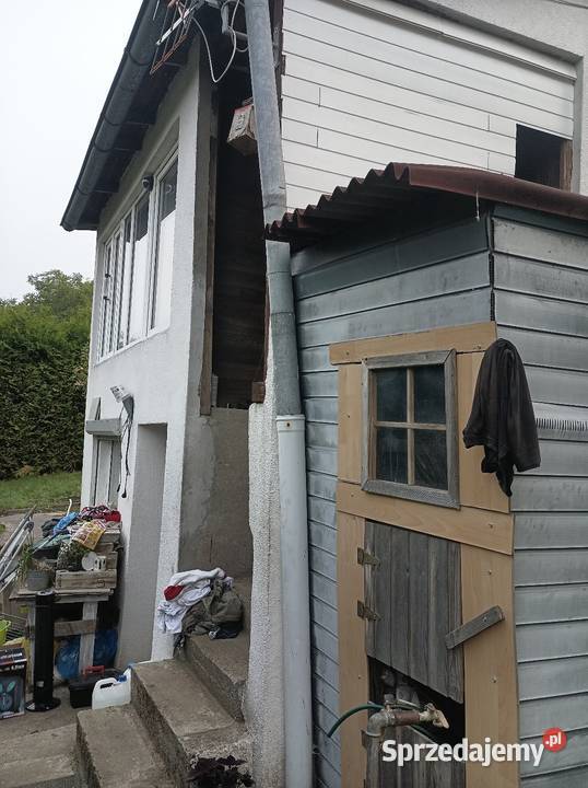Działka rod z domem piętrowym Gdynia