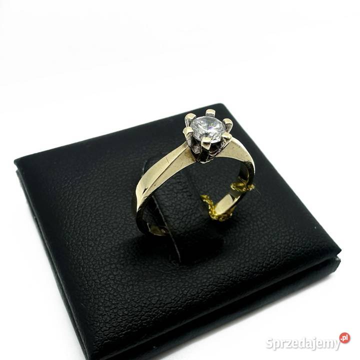 Złoty Pierścionek pr 333 235g R15 Elbląg