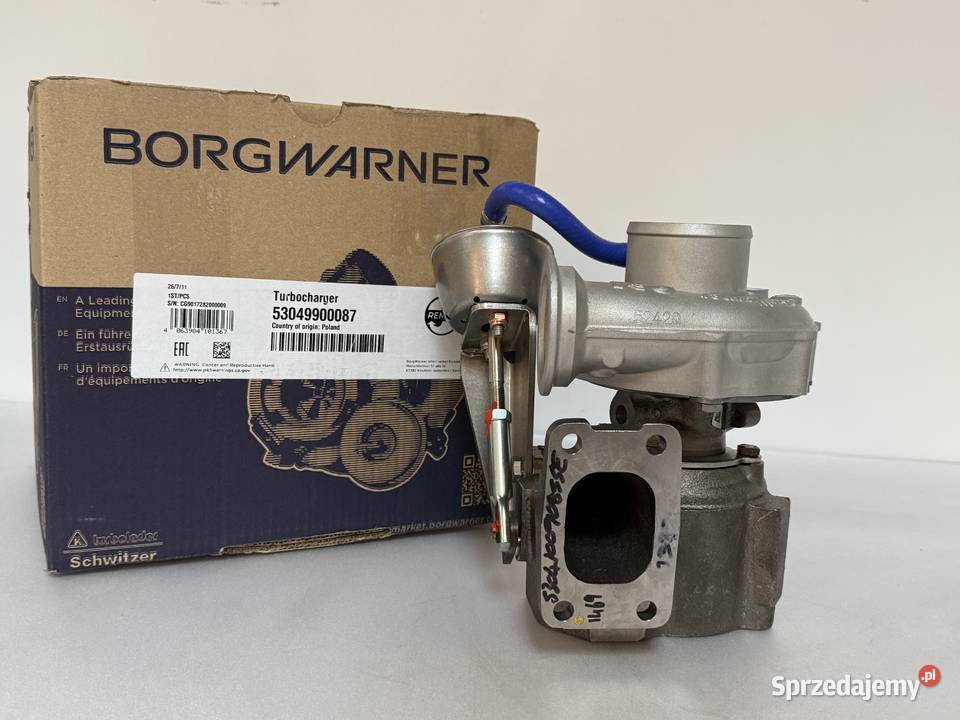 Turbosprężarka BorgWarner KKK Oryginal Reman Siedlce