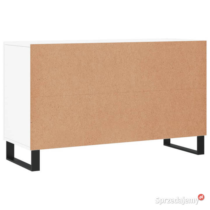 Komoda biała 100x36x60 materiał drewnopochodny Komody mazowieckie