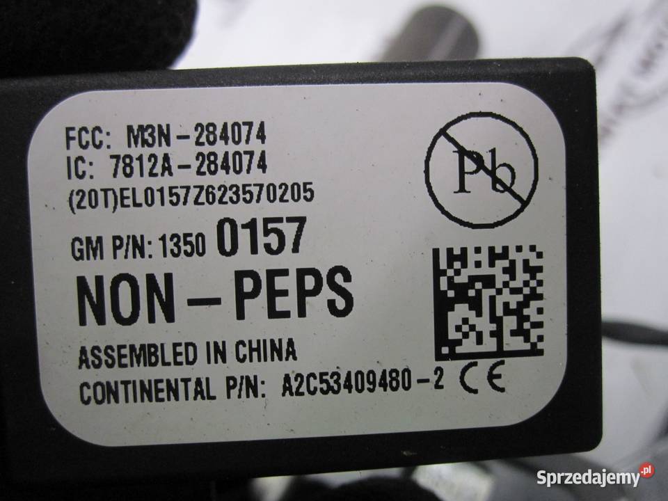 OPEL ZAFIRA TOURER C 13r kolumna kierownicza