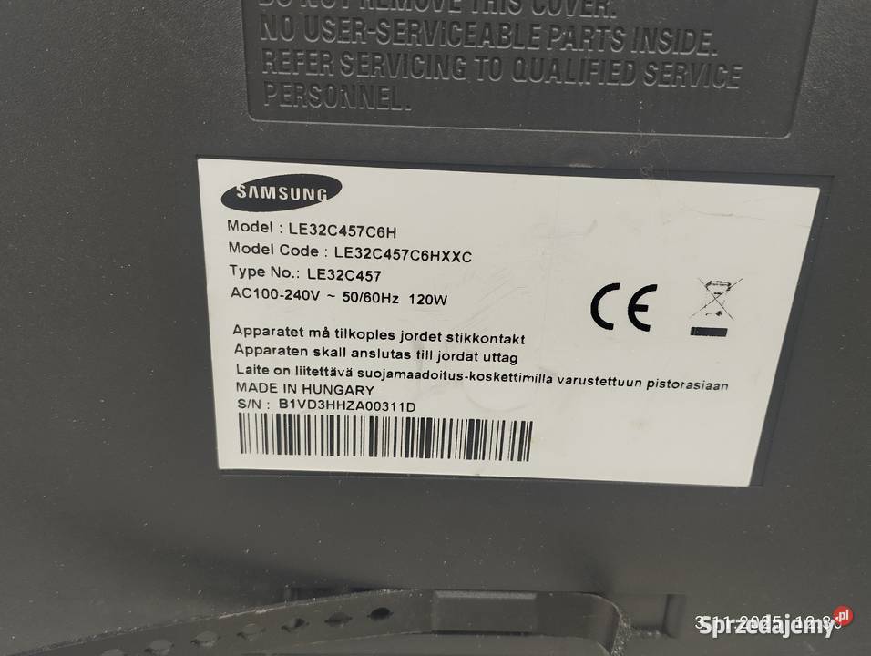 Telewizor Samsung 32 32cale lubuskie Żary sprzedam