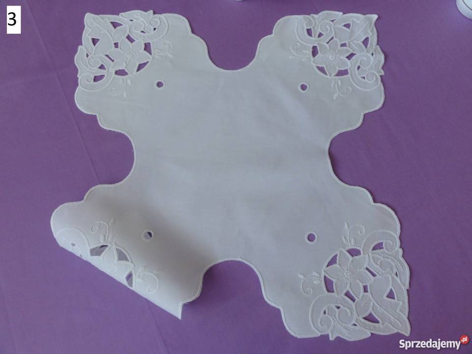 Serwetki serwety koszyczek wielkanocny Wielkanoc biały lubelskie Lublin sprzedam