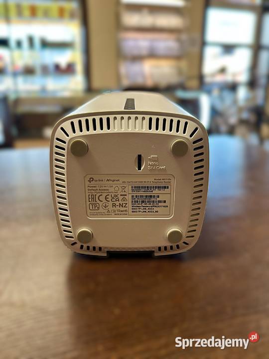 Router stacjonarny TPLink MX110V 4G LTE WiFi 6 Tp-Link Elbląg