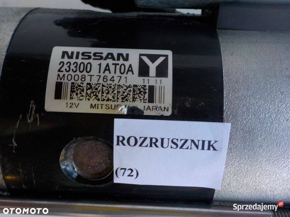 ROZRUSZNIK 23300 1AT0A NISSAN MURANO Z51 25 DCI Motoryzacja Nowy Tomyśl