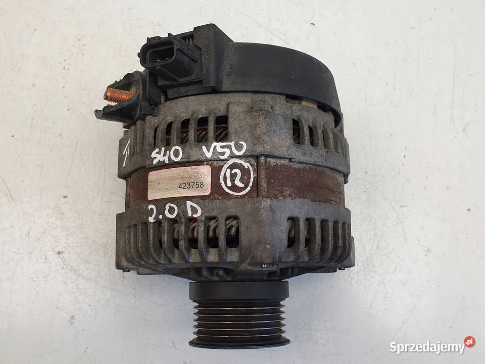 Volvo S40 II V50 20 D ALTERNATOR Części samochodowe Janów