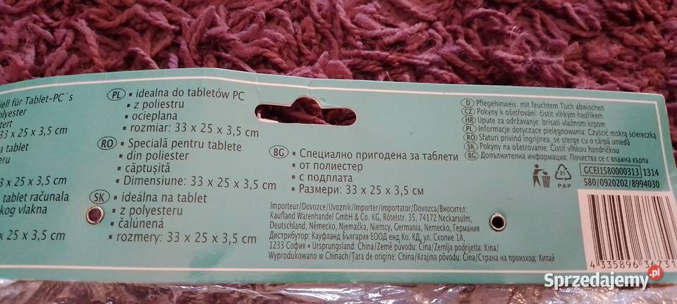 Torba na ramię tablet PC Akcesoria (Laptop/PC) małopolskie Wieliczka sprzedam