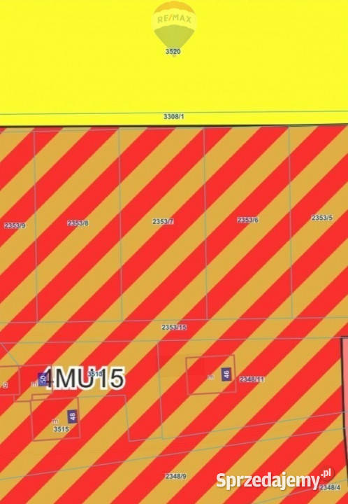 Działka pod dom inwestycję 3076 m Łowiczki 64m