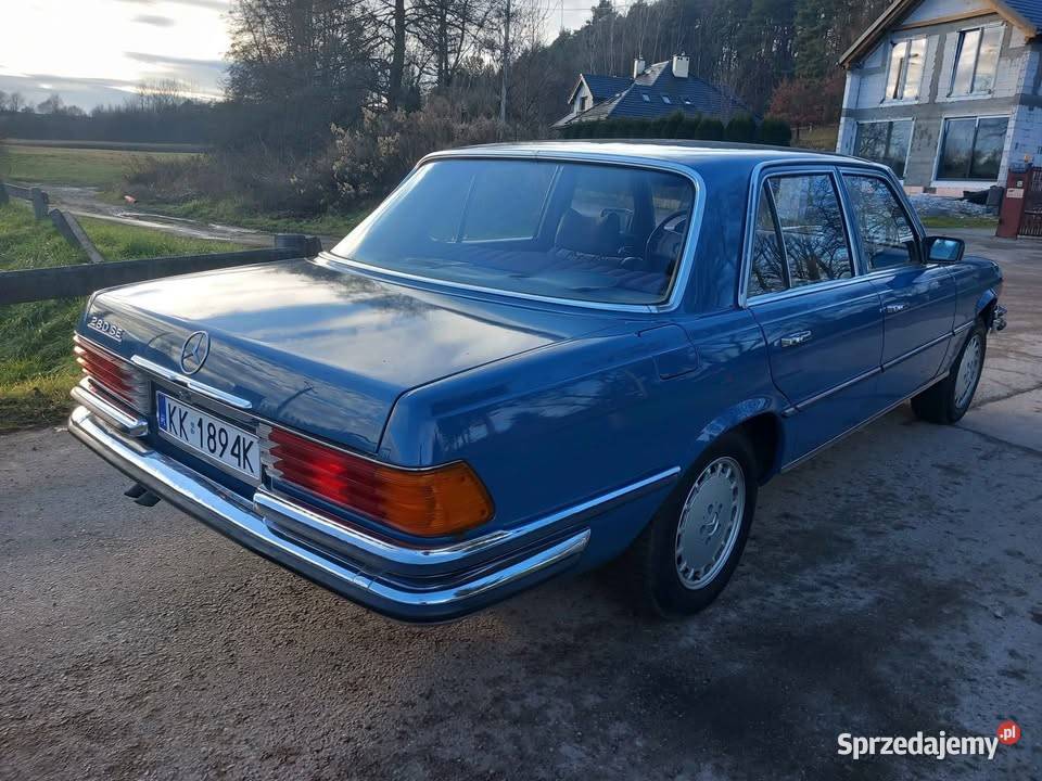 Mercedes w116 280 SE 1975 do jazdy Opłacony Kraków