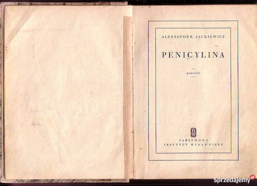 8270 PENICYLINA ALEKSANDER JACKIEWICZ Czyrna