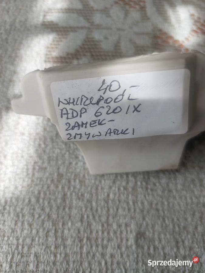 WHIRLPOOL ADP 620 IX ZAMEK ZMYWARKI wolnostojące Nowy Sącz