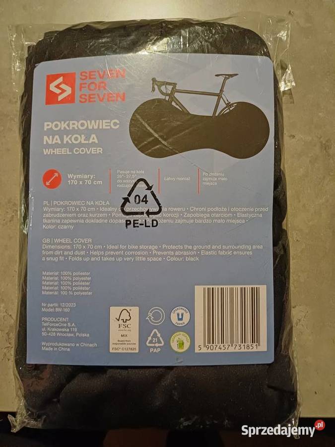 Rower Pokrowiec na koła Seven for Seven Jawor