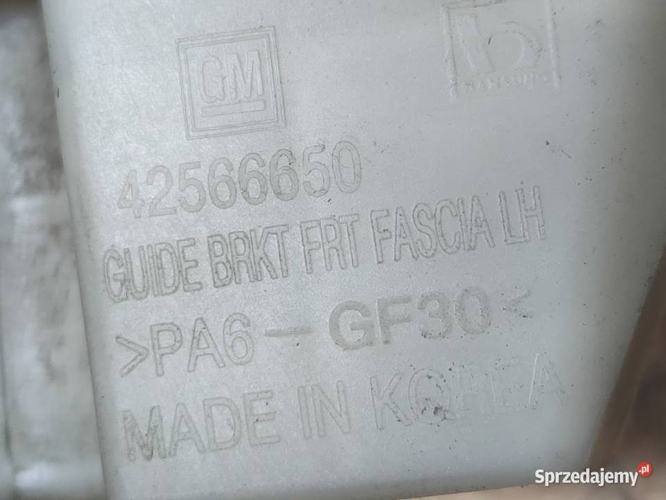 Ślizg Mocowanie Zderzaka Lewy Przód Opel Mokka X Pleszew