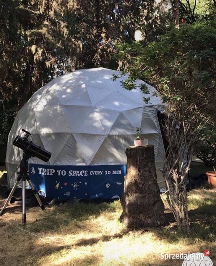 Mobilne planetarium nadmuchiwane kopuły systemu Katowice