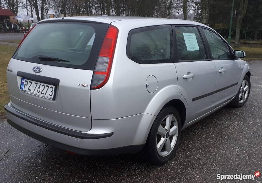 Ford Focus kombi srebrny metalic manualna wielkopolskie Swarzędz