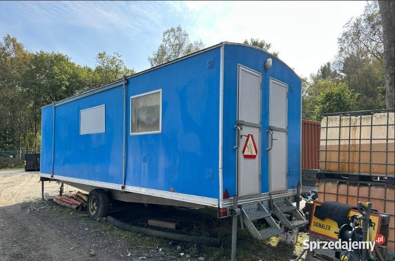 Barak przyczepa kontener socjalny szwedzka Piwniczna-Zdrój
