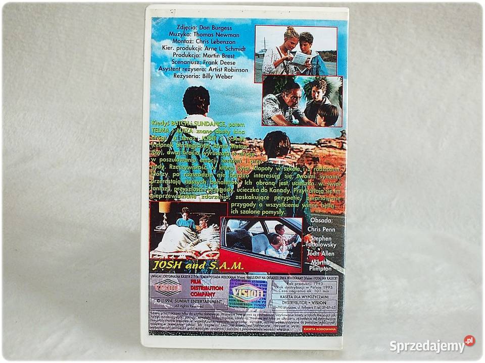 Kaseta VHS Ucieczka w nieznane Film na Video Żary