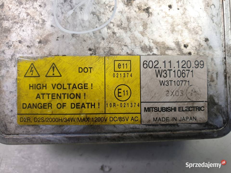 Audi A4 B6 PRZETWORNICA XENON 6021112099 osobowe Rudka