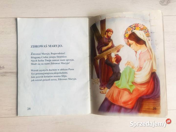 Książka Modlitwy i pieśni dzieci do Matki Bożej Łódź