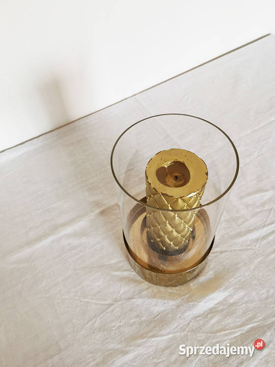 Skarby czasów PRLu Naczynie szklane świecznik pomorskie Gdańsk