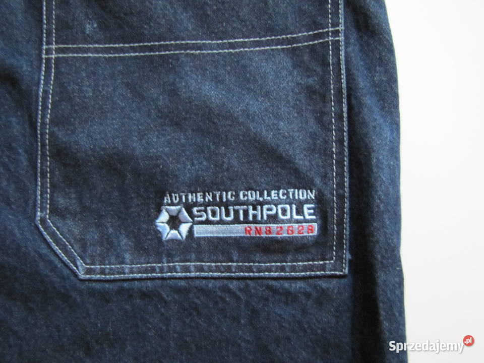 Spodnie Southpole Jeansy RN82628 Baggy 36x30 Y2K Rozmiar L Olsztyn