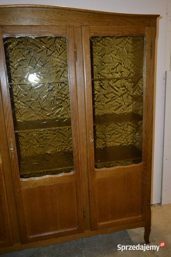 biblioteka witryna 3 drzwiowa dąb Będzin