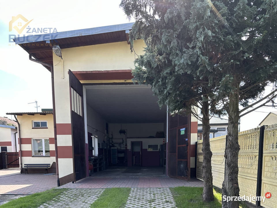 Sprzedam budynek usługowy warsztat w Janowie w Brochów