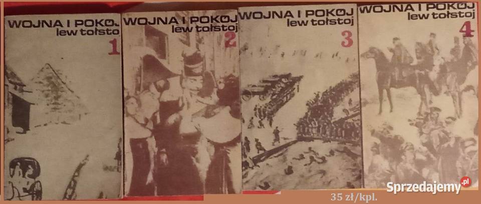 Wojna i pokój L Tołstoj 1970 powieść Rosja Łódź