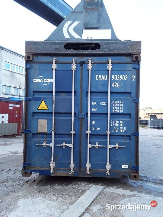 Kontener morski magazynowy budowlany 12 m 40DV