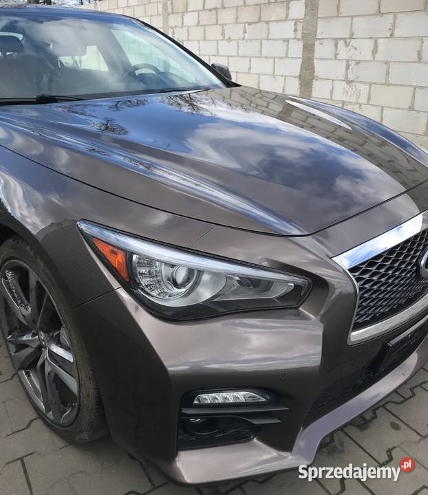INFINITI Q50 KOMPLETNY PRZÓD ZDERZAK MASKA LAMPA osobowe wielkopolskie Nowy Tomyśl