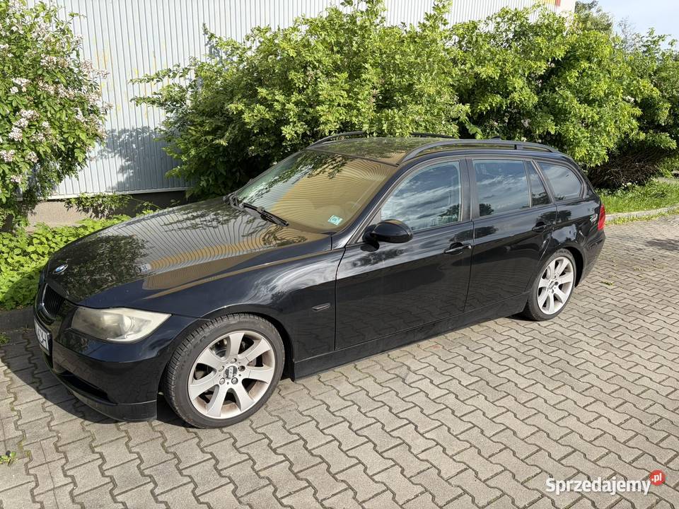 BMW E91 2007 20d uszkodzony silnik Rok produkcji 2007 Dąbrowa Górnicza sprzedam
