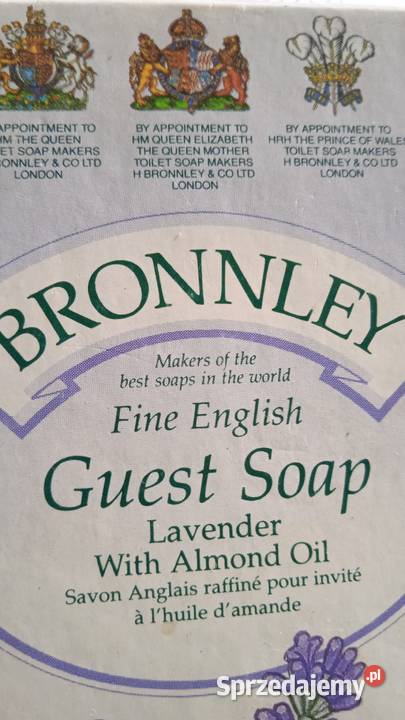 MARKOWE ANGIELSKIE MYDEŁKA LAWENDOWE BRONNLEY Dla kobiet Kosmetyki