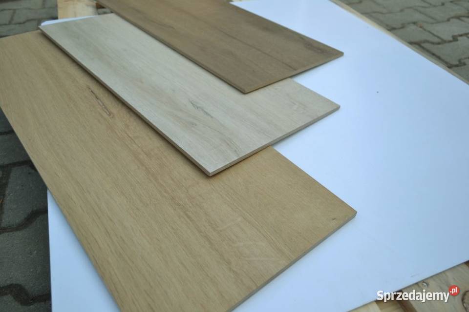 Płytka gres stopnica 30x120 3 kolory drewno Zakopane