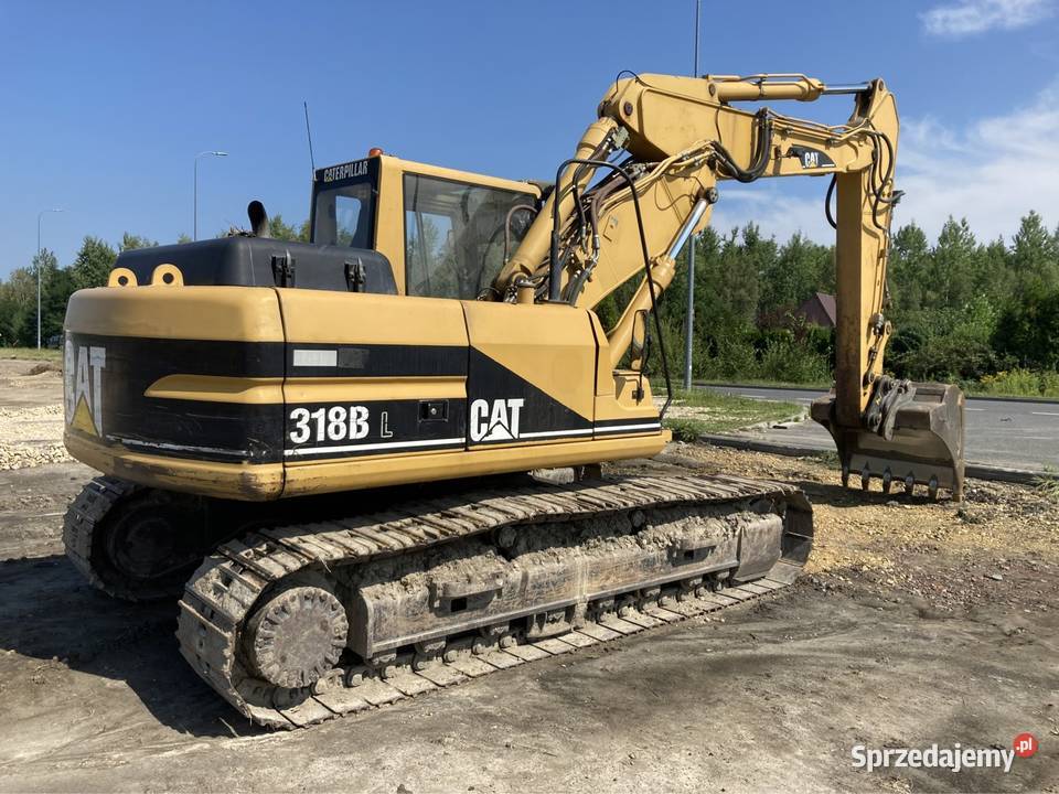 Koparka młot Caterpillar CAT 318bl atlas copco