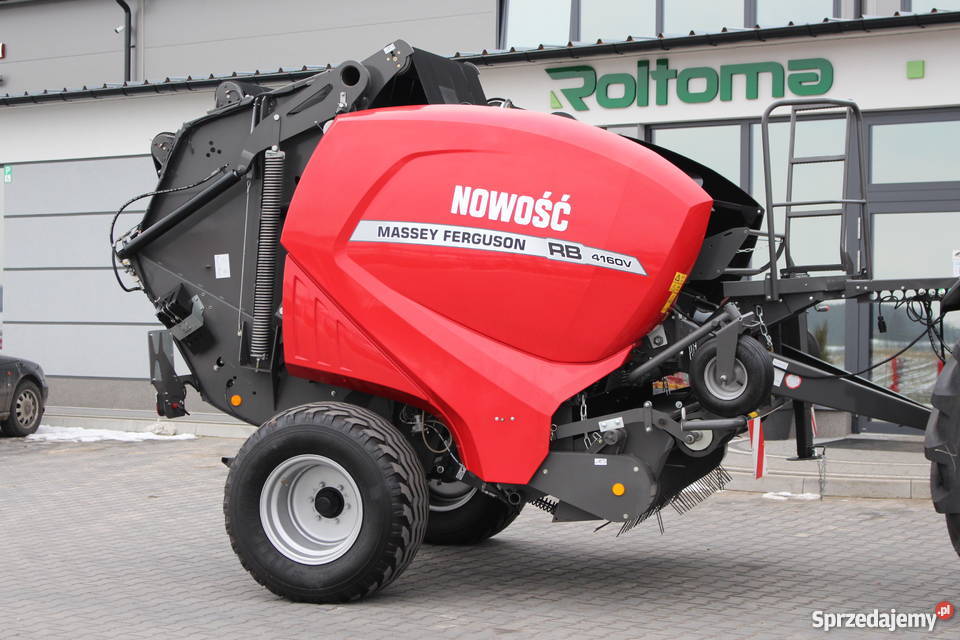 prasa Massey Ferguson RB4160v lelyMcHale Sokoły