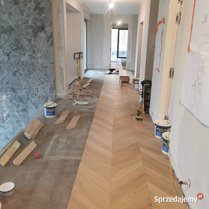 Cyklinowanie bezpyłowe parkieciarstwo schody Krosno