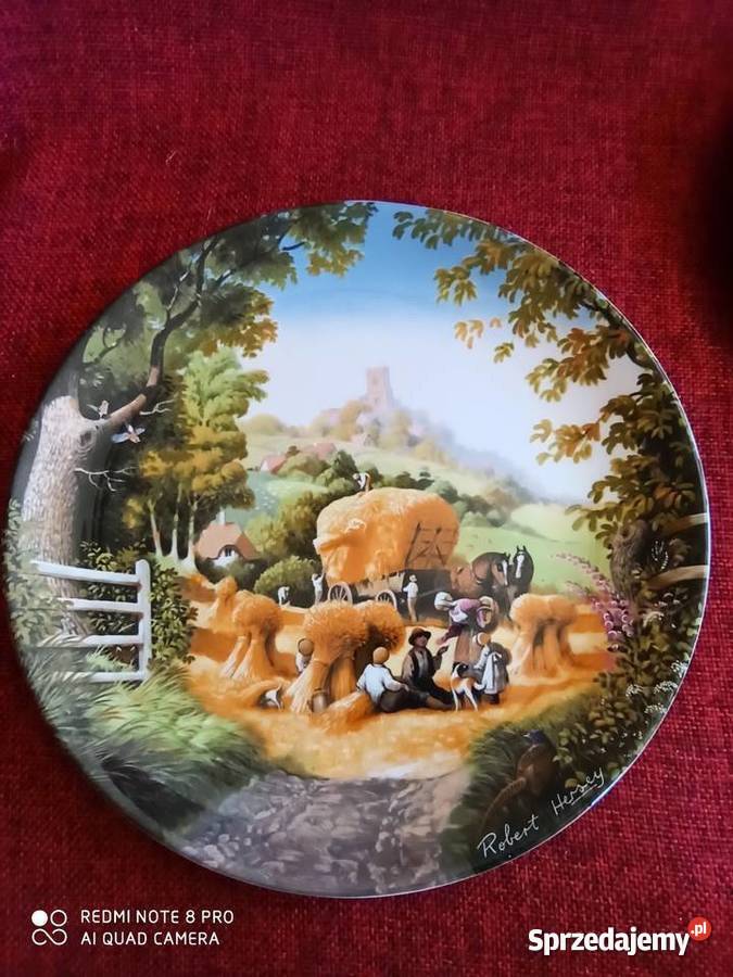 Talerz Coalport Wesele Robert Hersey Gdańsk