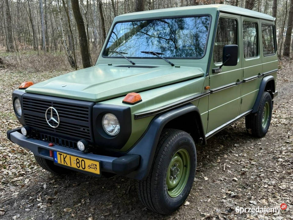 Mercedes G 300 TD Wersja 9 os ODBUDOWIE Stan klimatyzacja Mercedes-Benz