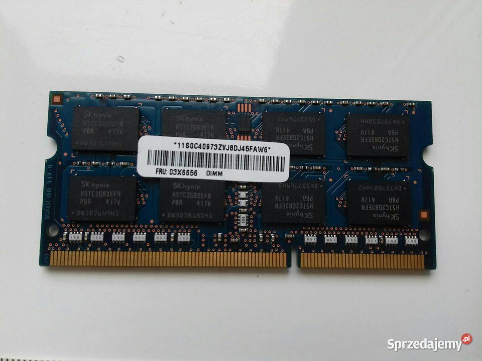 SK hynix DDR3 4GB PC3L12800S SODIMM 135V 1600MHz sprzedam