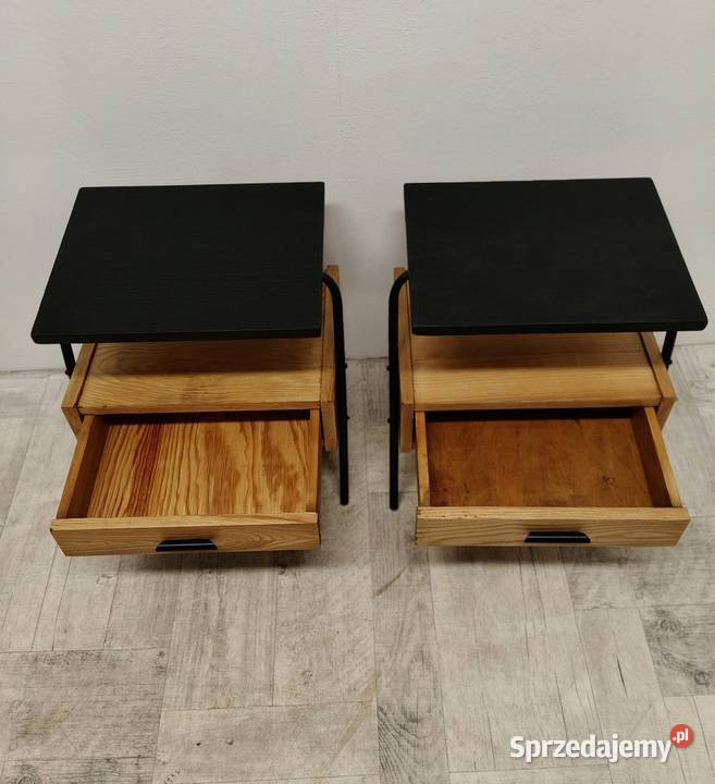 szafki nocne loft modernizm vintage design Radomsko sprzedam
