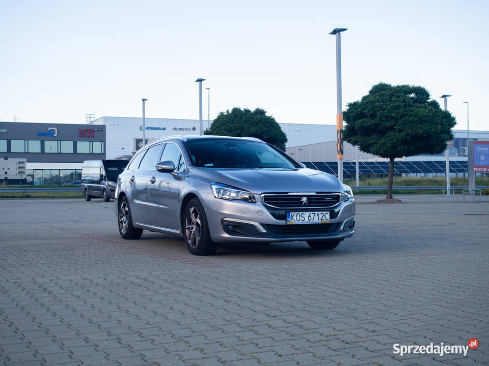 Peugeot 508 BlueHDi 180 EAT6 StopStart Allure światła LED Kraków