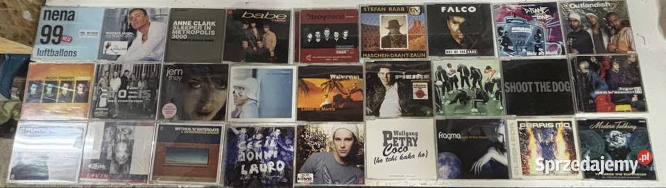 Kolekcja płyt CD różnego rodzaju 220 około Szczecin sprzedam