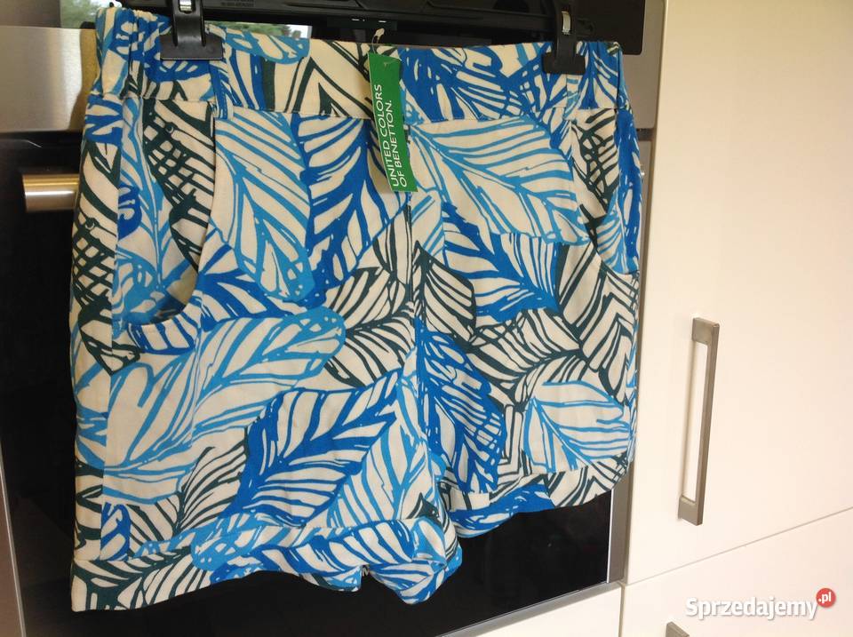 Szorty Spodenki Damskie BENETTON L NOWE