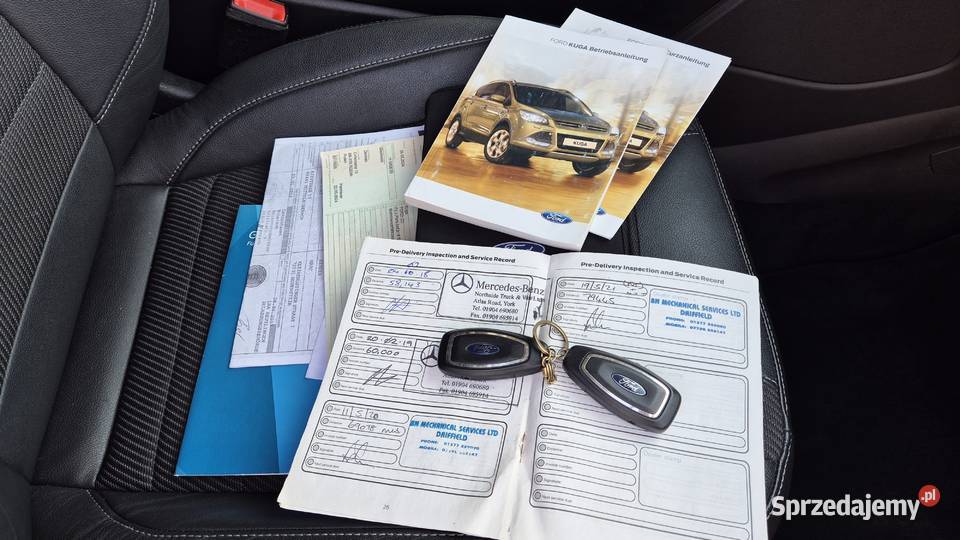 FORD KUGA Ładna Bogato wyposażona 4x4 163 Kraków