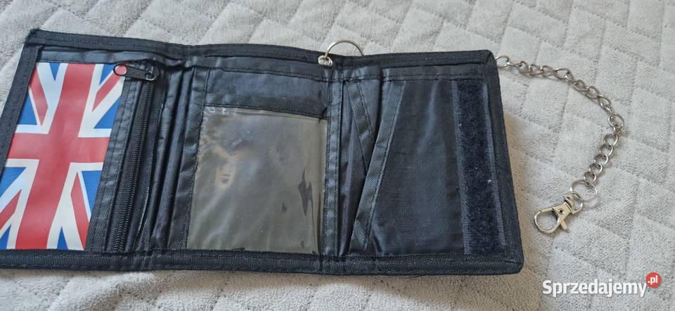 portfel z łańcuszkiem flaga UK Wielka Brytania Kraków