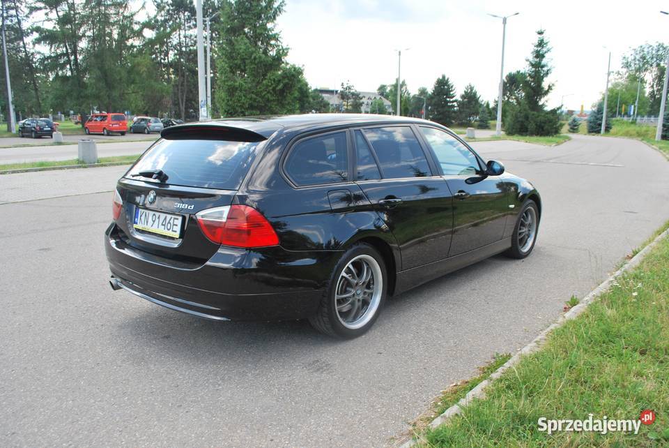 BMW 318D Klima Alufelgi Serwisowany Zadbany czujnik zmierzchu Nowy Sącz