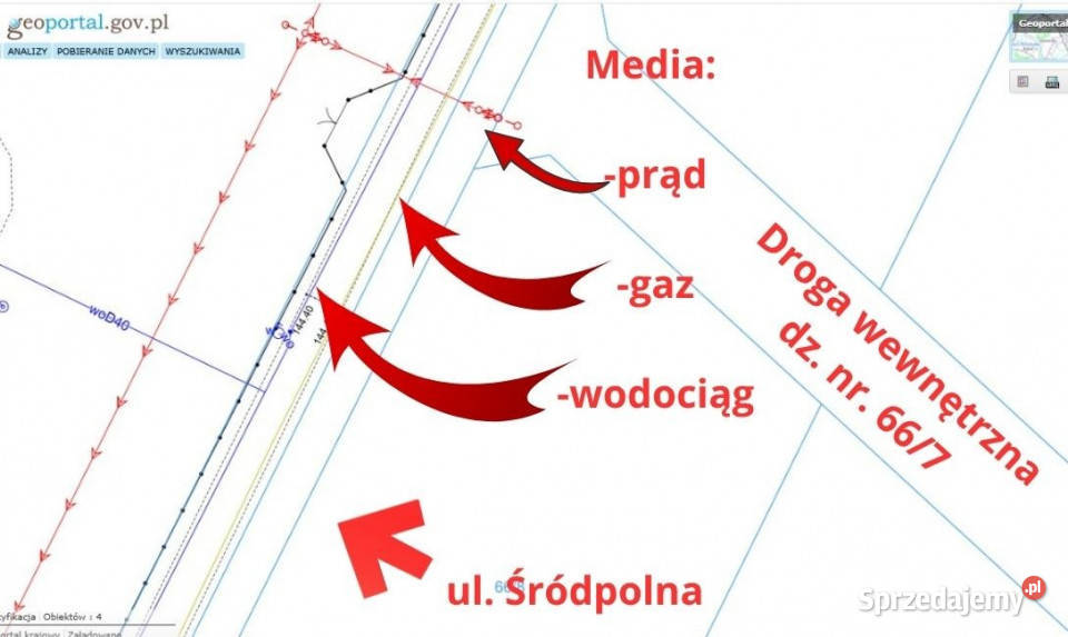 Działka pod duży dom ODLICZ VAT 23 bez PCC 179zł/m2 Siestrzeń